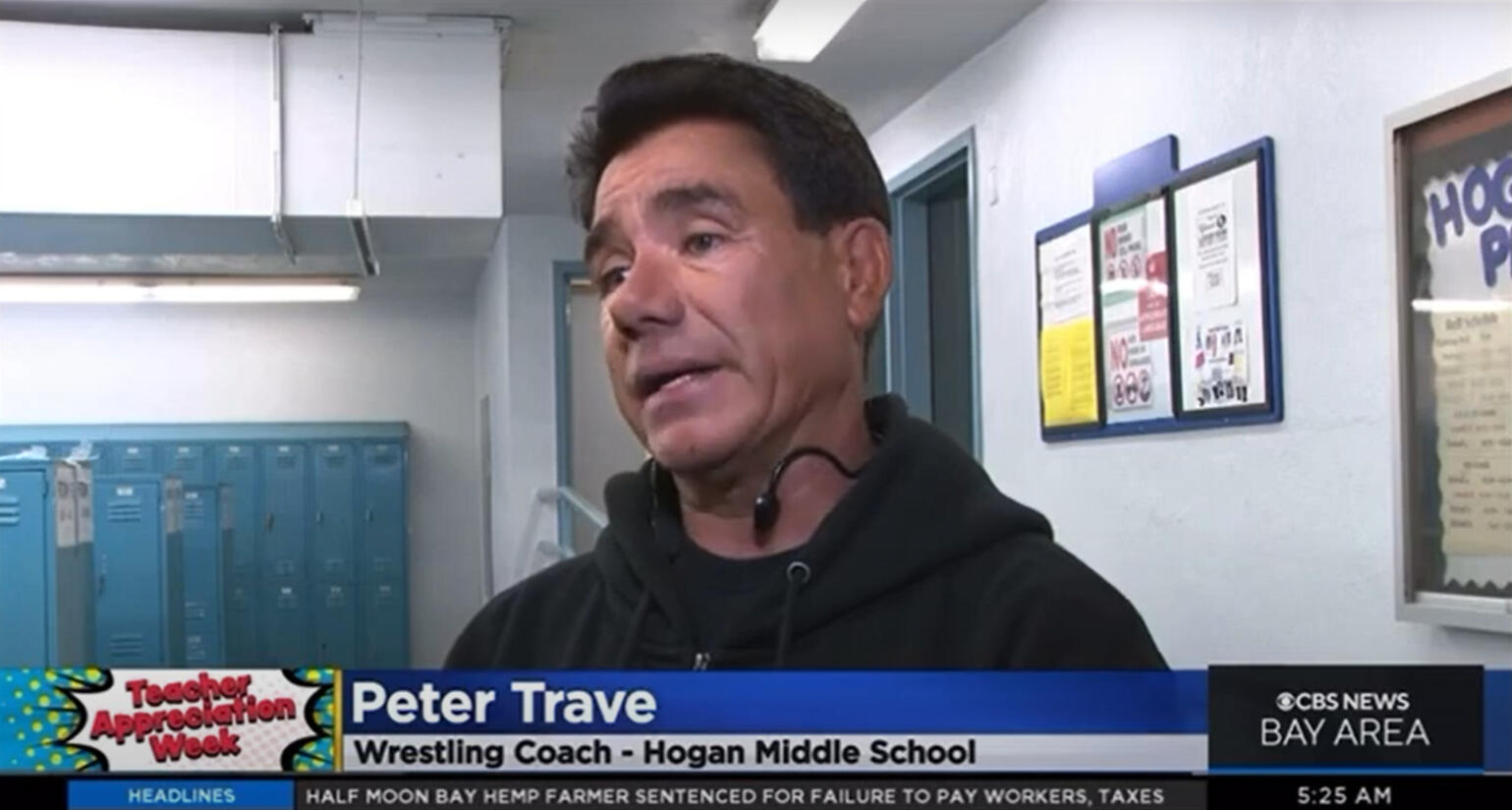 KPIX-5 News Honors "The Legend" For Teacher Appreciation Week